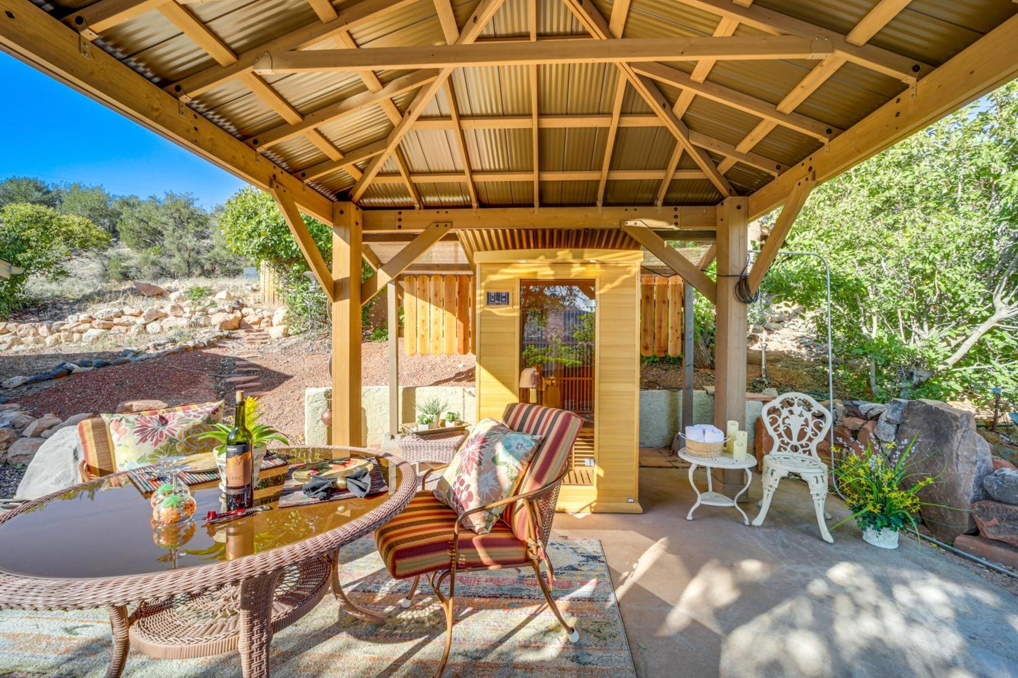 Vineyard Views And Sauna At Cornville Home! Cottonwood Exterior photo